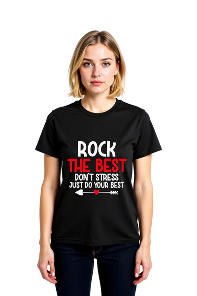 PayBuy Tricou cu mânecă scurtă imprimat cu mesaje motivaționale pentru femei,...