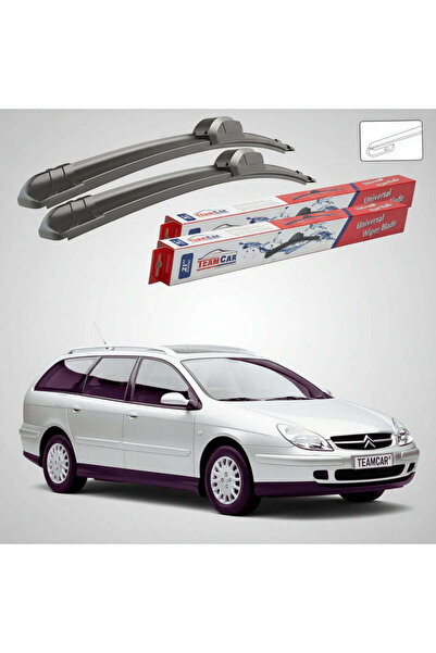 TEAMCAR Wipers Citroën C5 Break Gen 1 (DE) Estate 2001-2003 | Front Set Flat ...