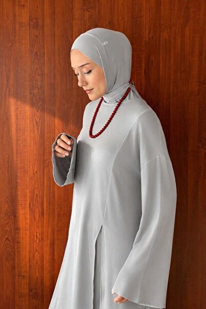 Ceylan Otantik Ice Gray Viscose Bonnet