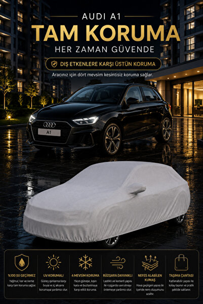 PJ & Me Audi A1 2011-2026 Compatible Full Body Car Cover 100% Waterproof Uv R...