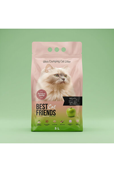 Best Friends Best Friends Dutch Cat Litter Green Apple Scent - 5 Liters