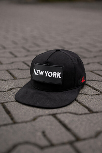 All citys Șapcă neagră Hiphop Snapback cu patch-uri cu broderie orașești inte...