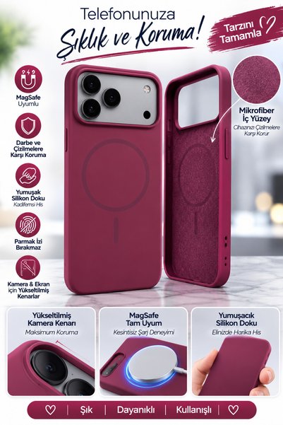 Vision İphone 17 pro max kılıf