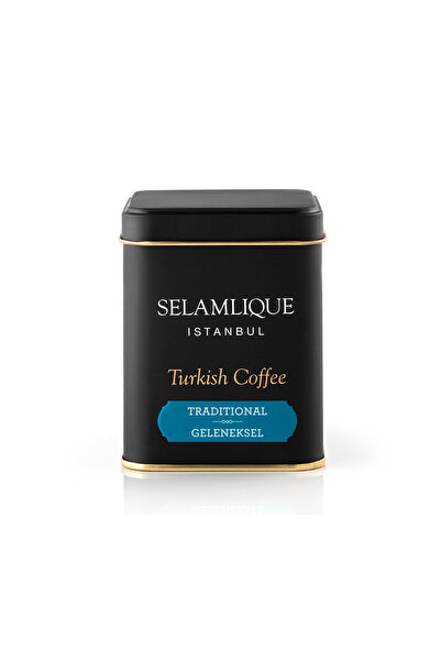 Selamlique Turkish Coffee Traditional 125 g (Pack of 4)