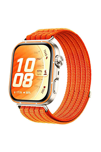 Techsuit Λουράκι ρολογιού (W085) Huawei Watch Fit 5 Πορτοκαλί