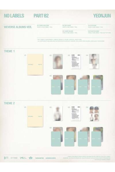 tays store YEONJUN - [NO LABELS: PART 02] Mini Weverse Albums Ver.