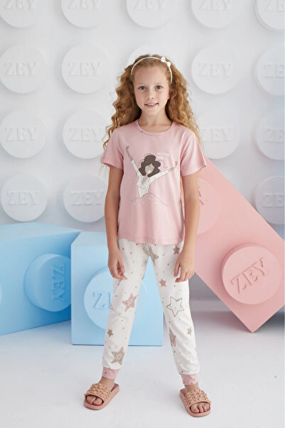 ZEYZEY Kids 8672 Girls' Pajama Set