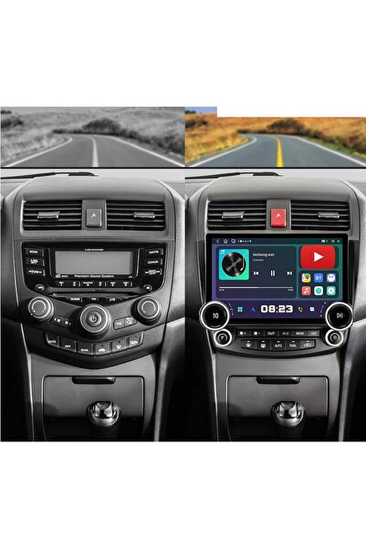 Carplayer شاشة أندرويد لهوندا أكورد دايموند ذات المقبضين، موديل 2003-2007، تد...