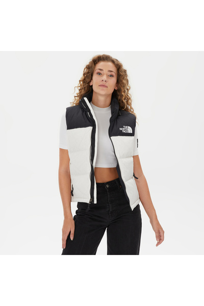 THE NORTH FACE 1996 Retro Nuptse Kadın Beyaz Yelek