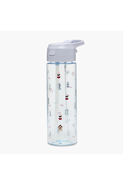 Toursun Printed Water Bottle with Spout and Spray - 750 ml