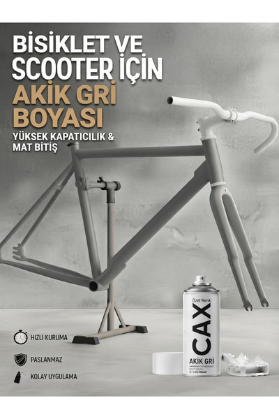 caxcolors CAX Akrilik Sprey Boya - 400 ml, Bisiklet ve Scooter Boyası