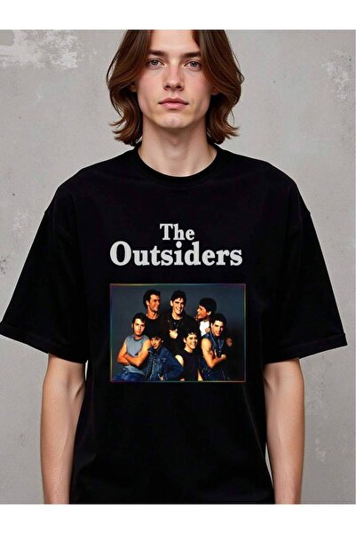 26LIK New The Outsiders 80's Drama Men's Black T-Shirt Size S-5XL