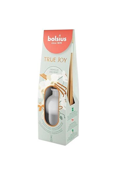 Bolsius Odorizant Difuzor cu Betisoare pentru Casa, Parfum Vanilie, 80 ml