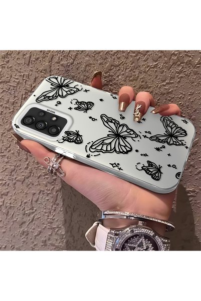 CHICASELUX Samsung Galaxy A33 Compatible Elegant Night Style Butterfly Case, ...