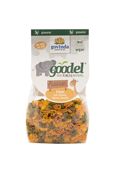 Govinda Paste Safari, fără gluten, pentru copii, bio, 250g
