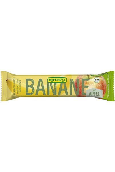 Rapunzel Batonel organic cu banane și mere, 40g