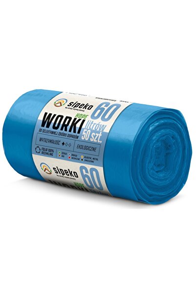 Sipeko Saci Menajeri Standard Hdpe, 60L, 57 X 72Cm, 6 Microni, 50Buc/Rola, - ...
