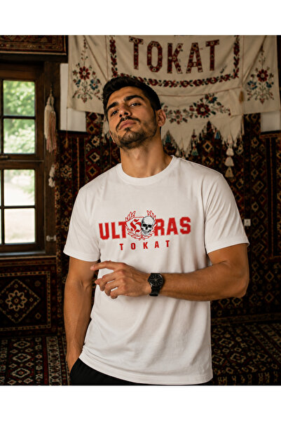 SARI تي شيرت ULTRAS TOKAT بياقة دائرية
