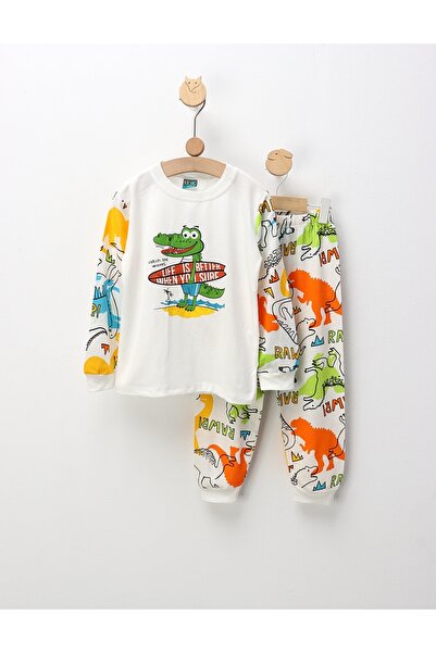 MiniKids Pijama Catch The Waves, alb