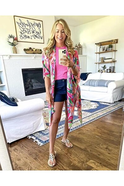 Moss Rose Women's Beach Cover up Swimsuit Kimono Cardigan with Bohemian Flora...