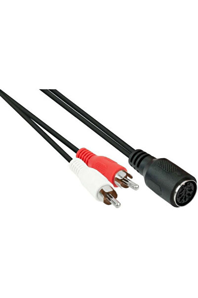 RCA Καλώδιο Προσαρμογέας Ήχου Goodconnections Cinch αρσενικό σε 5-pin Din θηλυκό