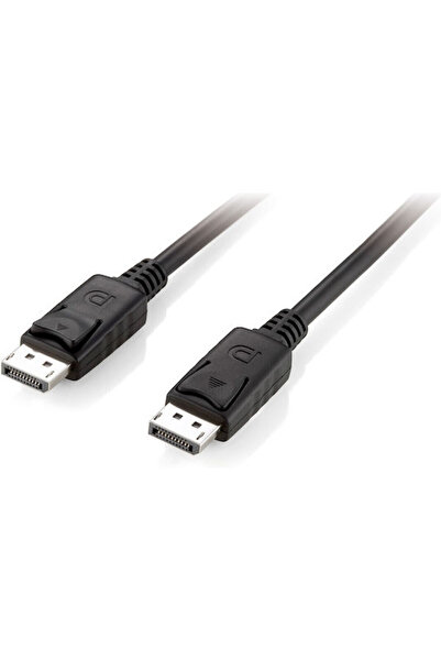 EQUIP Καλώδιο DisplayPort αρσενικό - DisplayPort αρσενικό 2μ Μαύρο (159332)