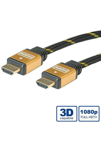 Roline Καλώδιο HDMI 1.4 Υψηλής Ταχύτητας 1080p 120Hz HDMI Αρσενικό - HDMI Αρσ...