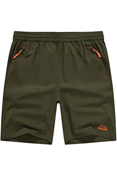 TBMPOY Men's Running Shorts Quick Dry Gym Outdoor Sports Zipper Pockets | 3 Z...