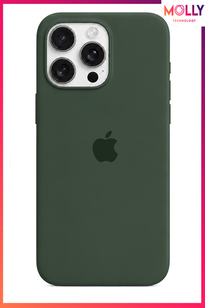 Molly iPhone 15 PRO MAX İçin Kaktüs Lansman Soft İçi Kadife Silikon Kılıf