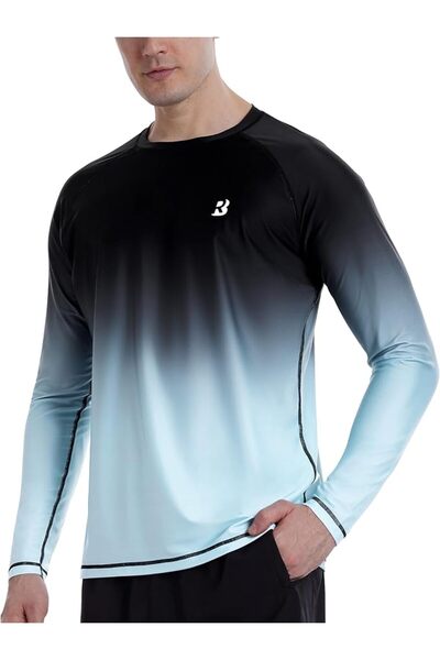 Roadbox Men's Rash Guard Short Sleeve, UPF 50+ UV Sun Protection SPF Shirts, ...