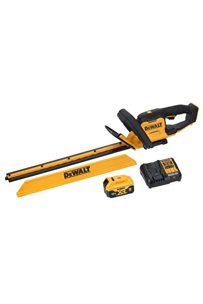 Dewalt DCMHT564P1-QW Hedge Trimmer 25mm, 1x 5Ah Battery, 4Ah Charger