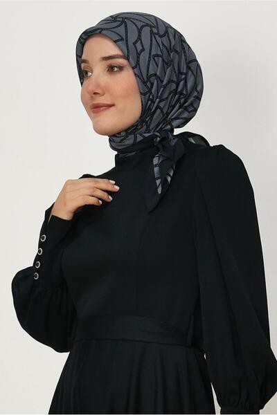 Alvina Patterned Floş Eşarp 8654