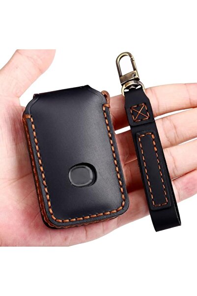 GENERAL 4 Button Genuine Leather Remote Key Fob Case Cover Compatible with 20...