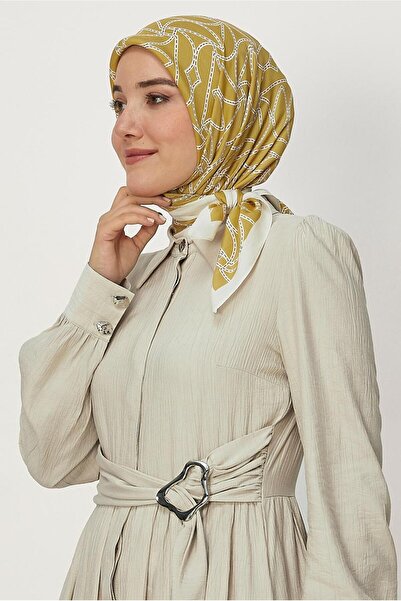 Alvina Patterned Floş Eşarp 8654