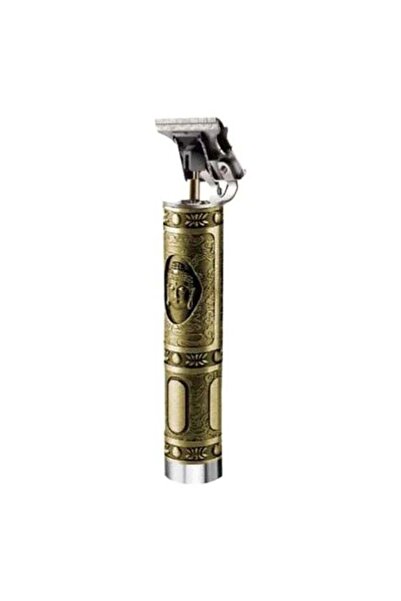 Kemei KM-1974A Rechargeable Cordless Sculpture Head Carving Trimmer Gold/Silver