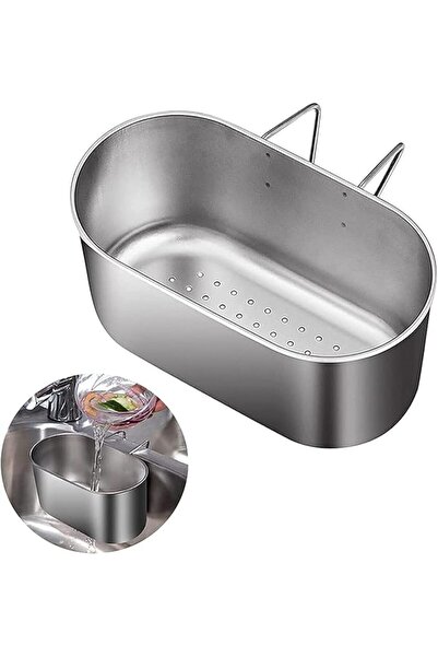 ELECDON Stainless Steel Sink Drain Strainer Basket, Multifunctional Hanging S...