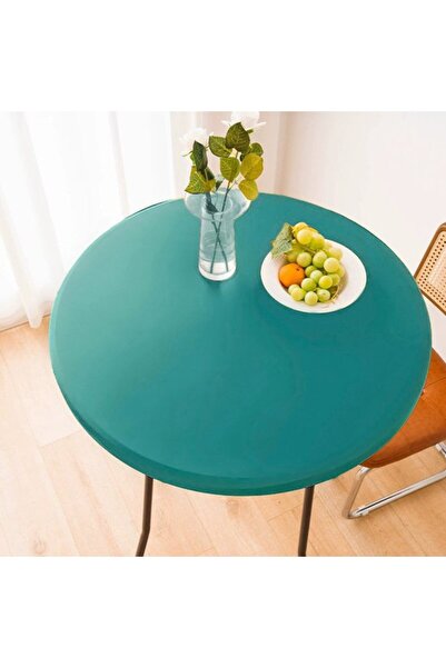 Generic Brand 1. Outdoor side table waterproof round tablecloth – patio dinin...