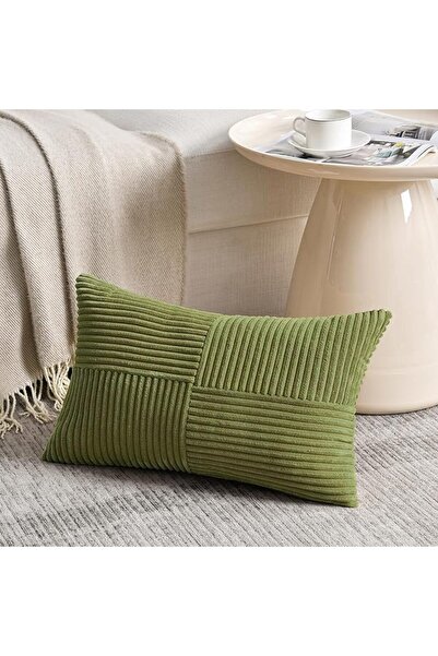 Fancy Homi Rust Lumbar Decorative Throw Pillow Covers 12x20 Inch for Couch Be...