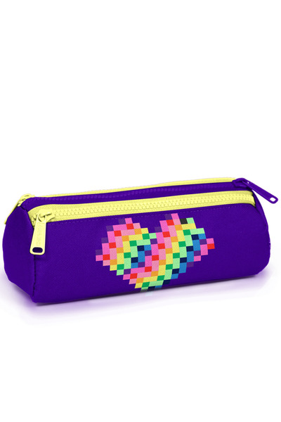 Coral High Yaygan 31008 Geantă pentru pixuri (cu trei compartimente)