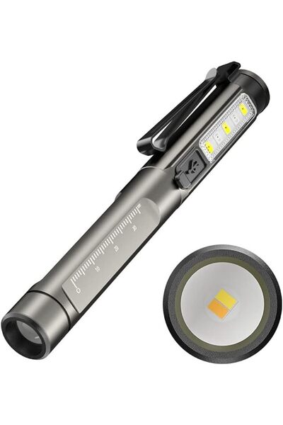 NALACAL قلم ضوئي طبي تشخيصي، مصباح يدوي قابل لإعادة الشحن عبر USB، قلم ضوئي L...