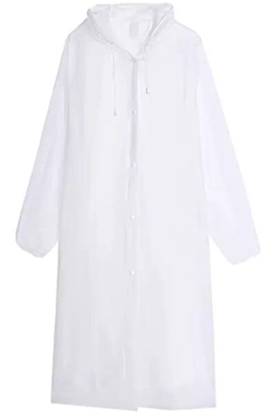 STARSTAR 2-pack EVA white rain ponchos 115cm.
