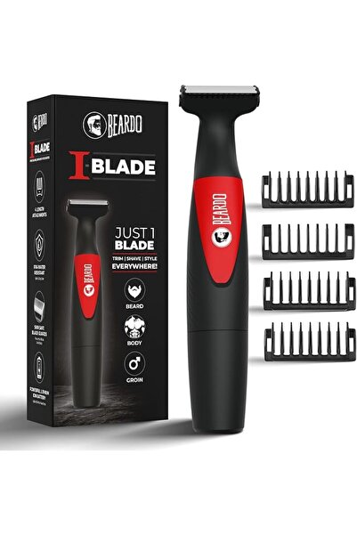 BEARDO I Blade Trimmer for men | No Nicks and Cuts | Electric Shaver with pow...