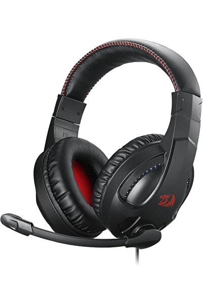 REDRAGON سماعة ألعاب سلكية H211 كرونوس سوداء، صوت محيطي ستيريو، ميكروفون لإلغ...
