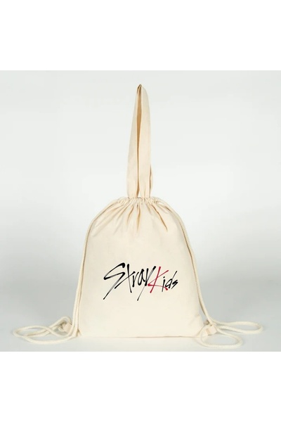 Generic Brand Stray Kids Printed Versatile Drawstring Cloth Bag 35X40 for Han...