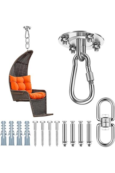 Morvena Picks Cârlig de tavan rezistent - suport pentru sac de box pentru bal...
