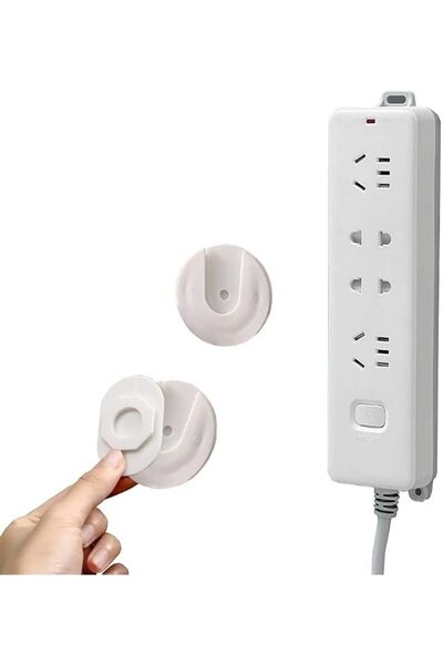 NALACAL Extension Lead Holder, Self Adhesive Power Strip Wall Fixator, Seamle...