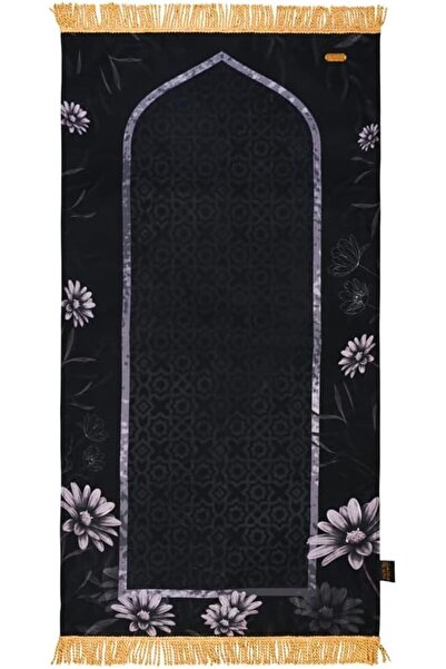 Hilalful Golden Tassel Yellow Prayer Mat | Muslim Pray Rug for Women | Water ...