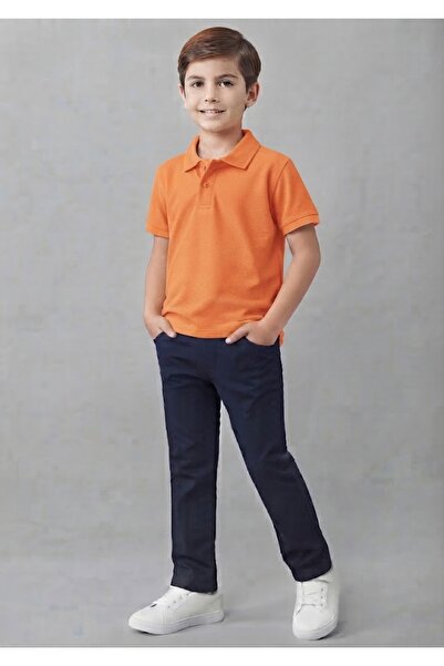 BLACK SWALLOW Unisex Kids 2-Piece Combination Short Sleeve Polo Collar T-Shir...