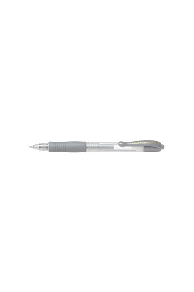MC Micostore Pilot G2 Metallic Gel Pen 0.7mm Tip Silver