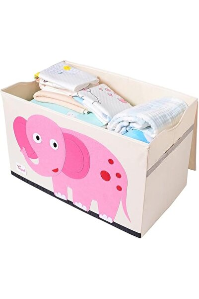 Generic Extra Large Storage Box, Collapsible Sturdy Toy Storage Organizer wit...